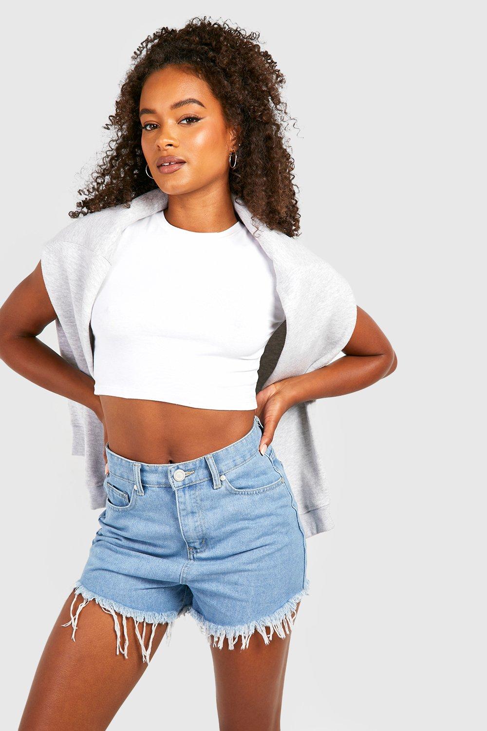 Boohoo 2024 denim shorts